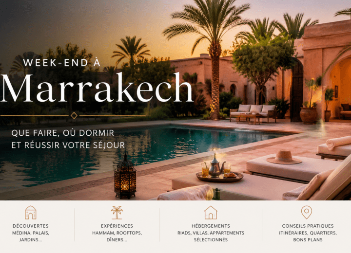 Week-end à Marrakech : que faire, où dormir et comment réussir son séjour